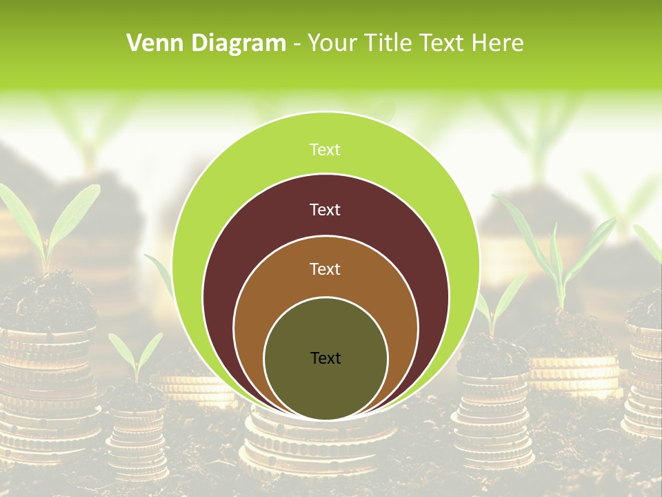 Making Money Progress Symbol PowerPoint Template