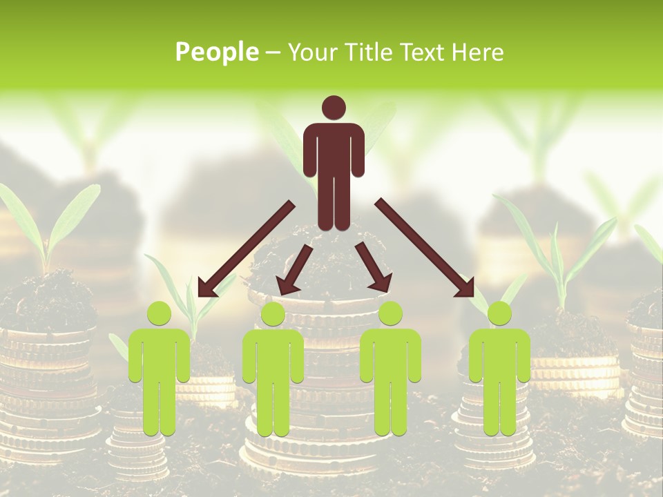 Making Money Progress Symbol PowerPoint Template