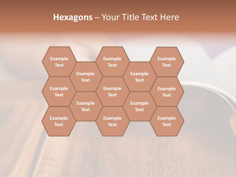 Blank Literature Reader PowerPoint Template