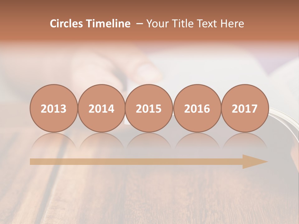 Blank Literature Reader PowerPoint Template