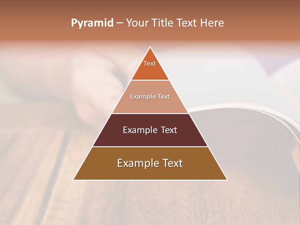 Blank Literature Reader PowerPoint Template