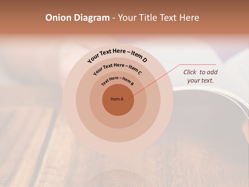 Blank Literature Reader PowerPoint Template