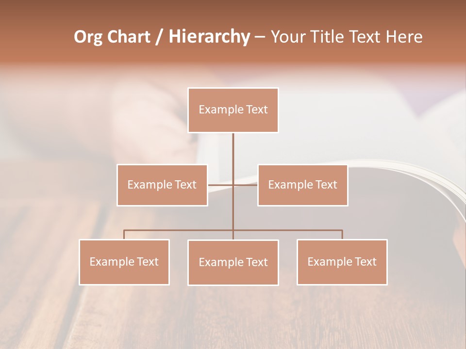 Blank Literature Reader PowerPoint Template