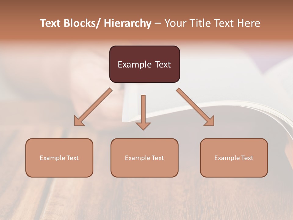 Blank Literature Reader PowerPoint Template