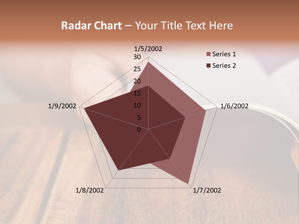 Blank Literature Reader PowerPoint Template