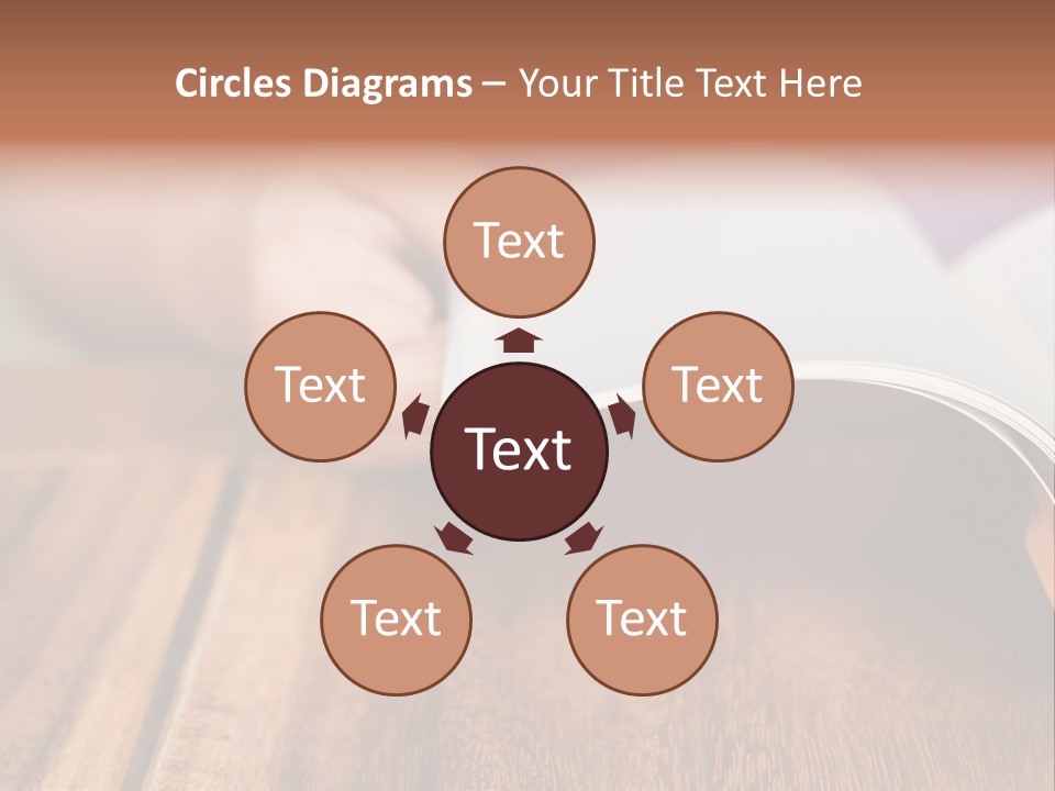 Blank Literature Reader PowerPoint Template