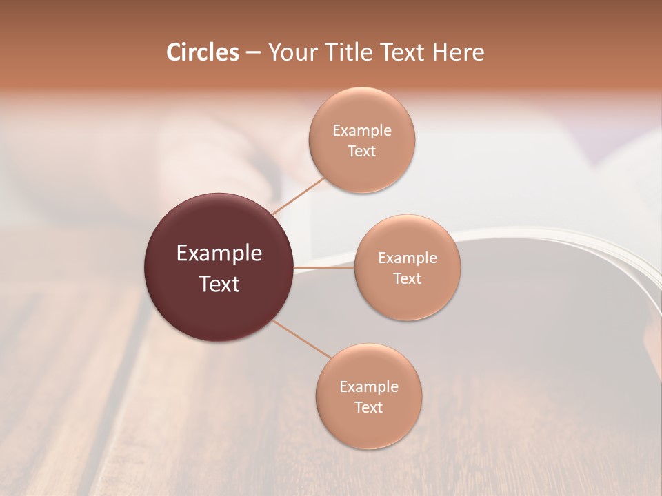 Blank Literature Reader PowerPoint Template