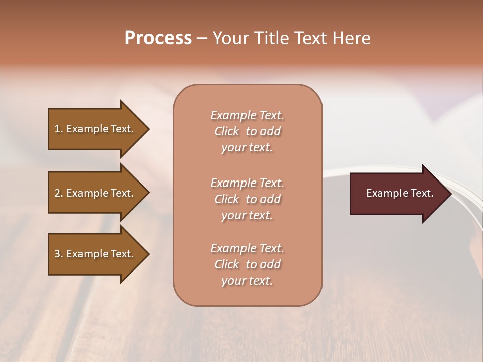 Blank Literature Reader PowerPoint Template