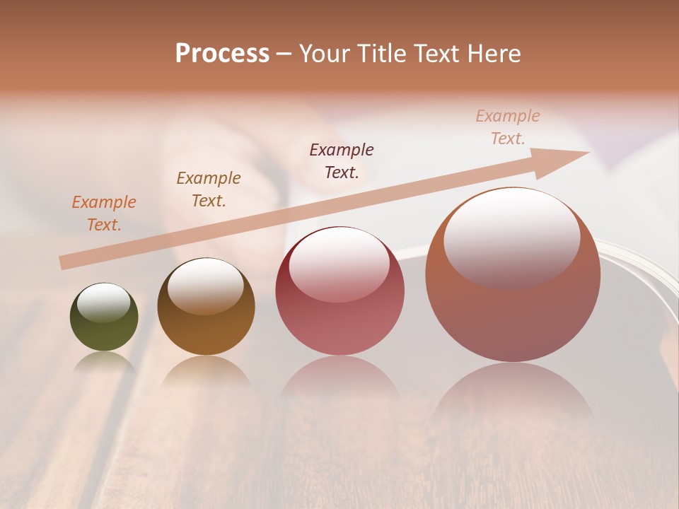 Blank Literature Reader PowerPoint Template