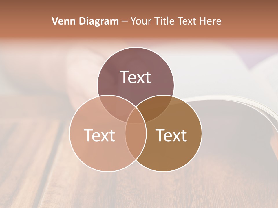 Blank Literature Reader PowerPoint Template