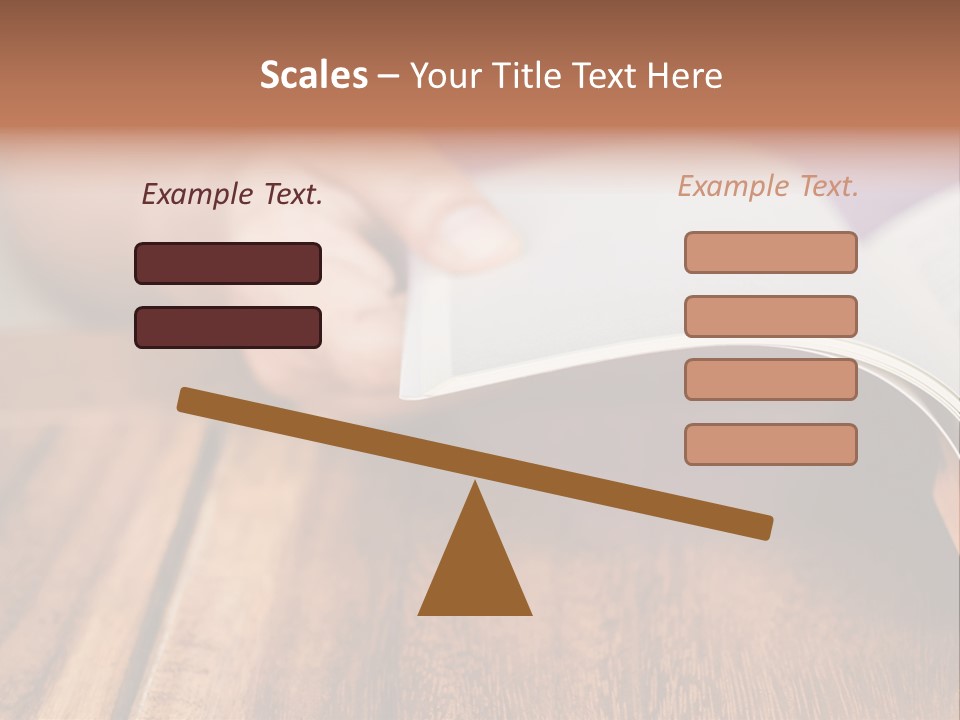 Blank Literature Reader PowerPoint Template