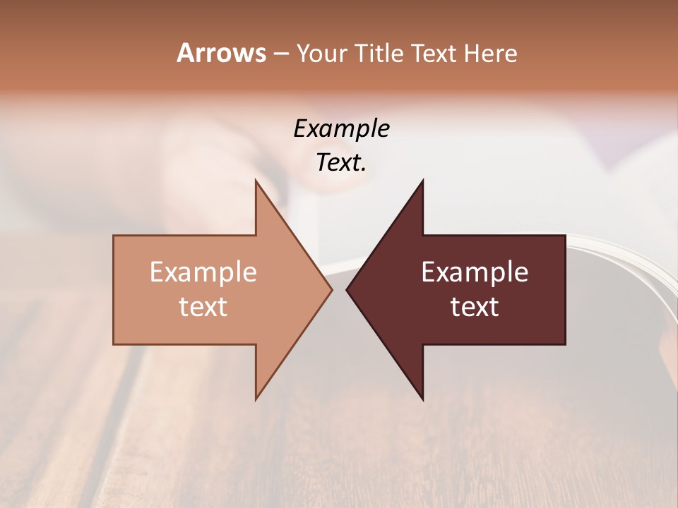 Blank Literature Reader PowerPoint Template