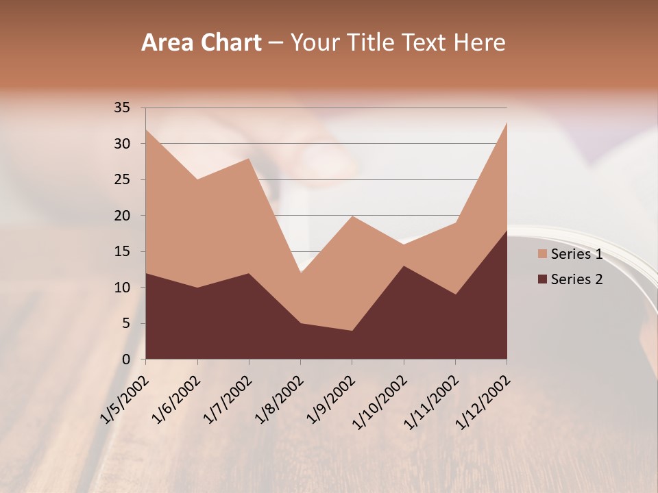 Blank Literature Reader PowerPoint Template