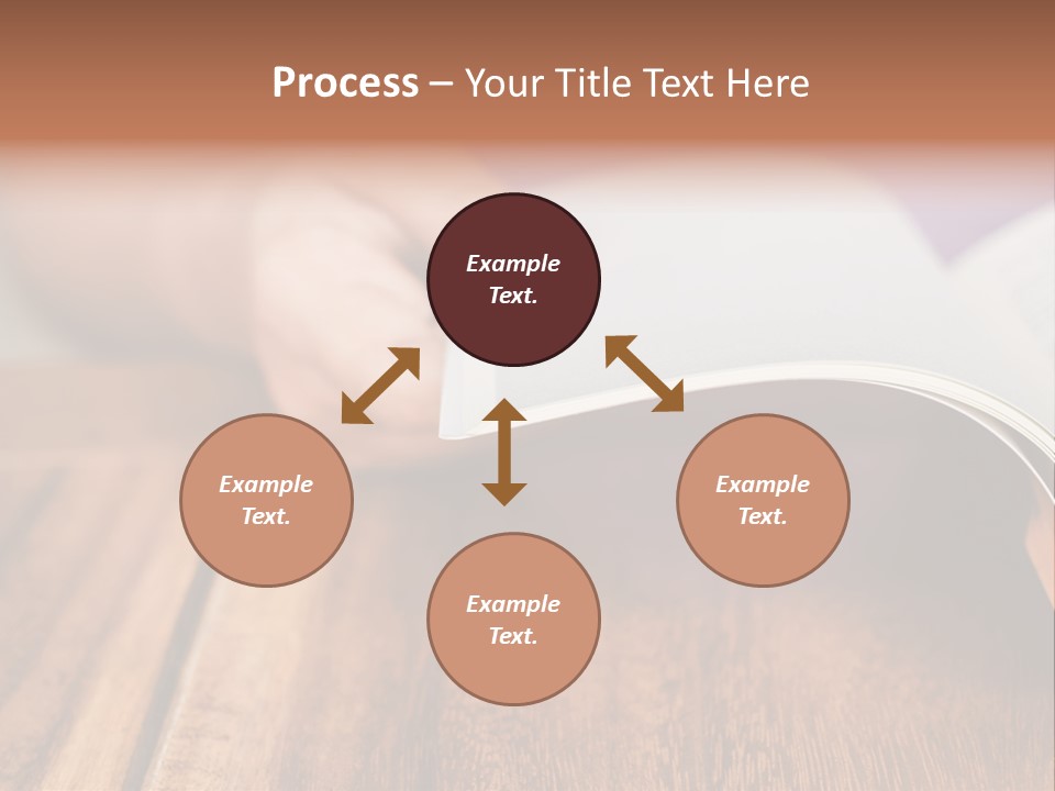 Blank Literature Reader PowerPoint Template