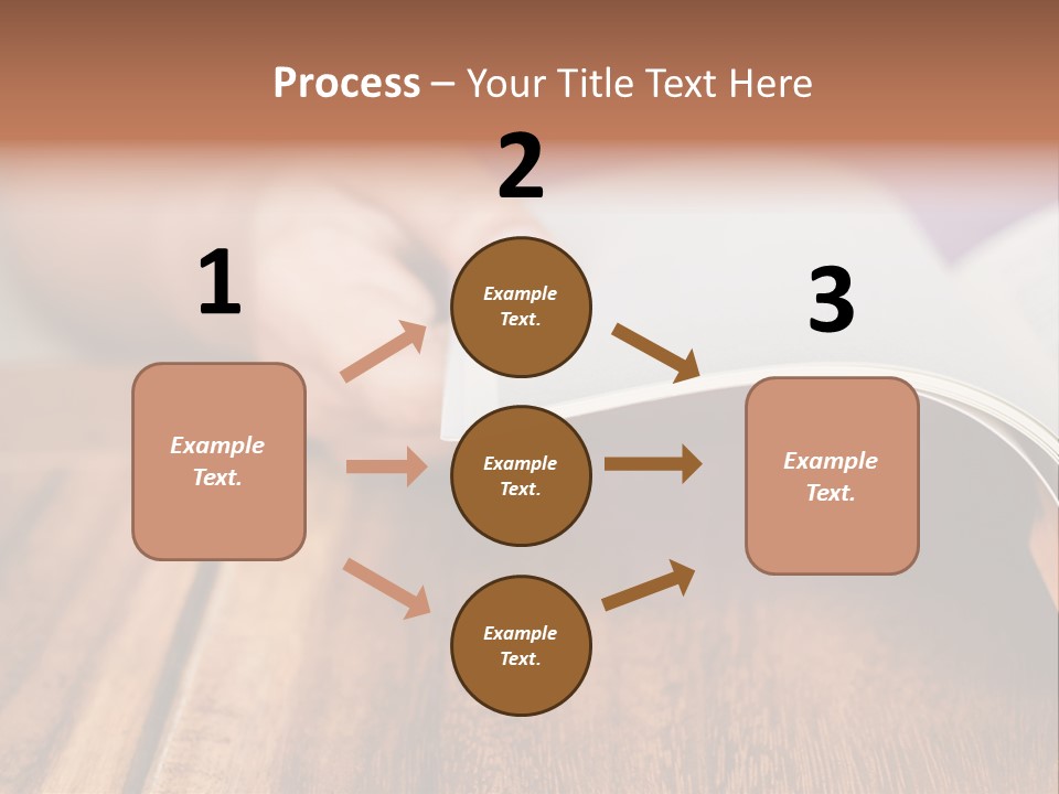 Blank Literature Reader PowerPoint Template