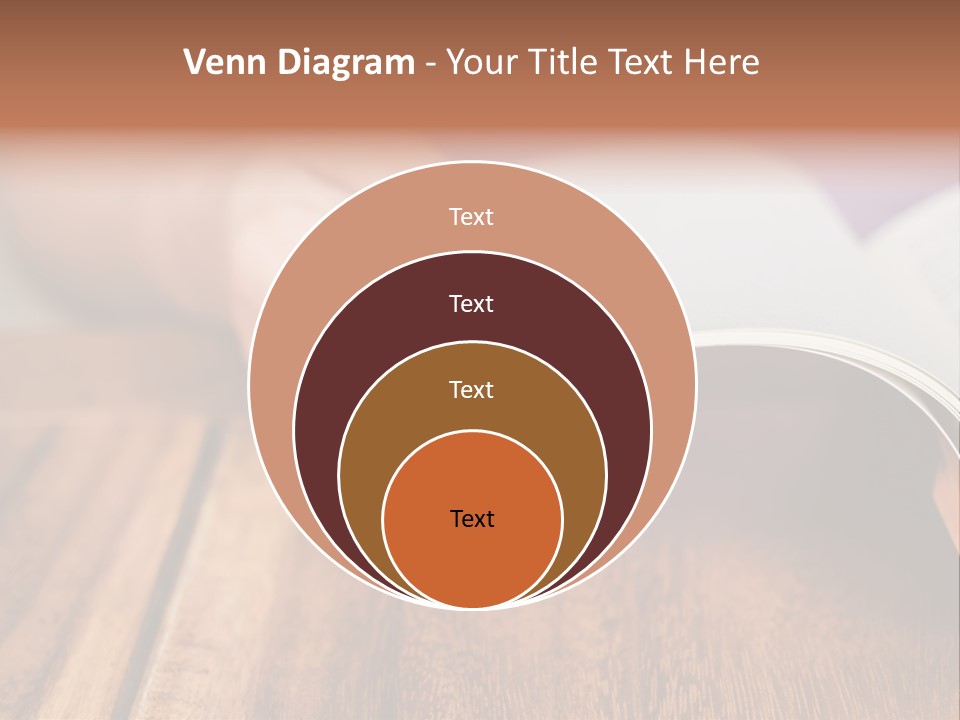 Blank Literature Reader PowerPoint Template