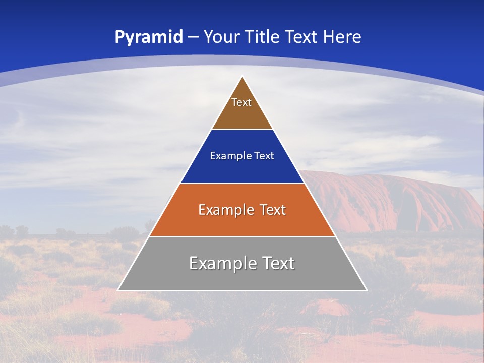 Red Kata Kjuta National Park PowerPoint Template