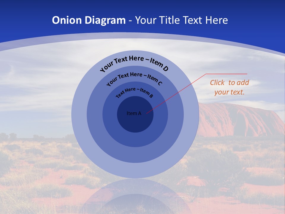 Red Kata Kjuta National Park PowerPoint Template