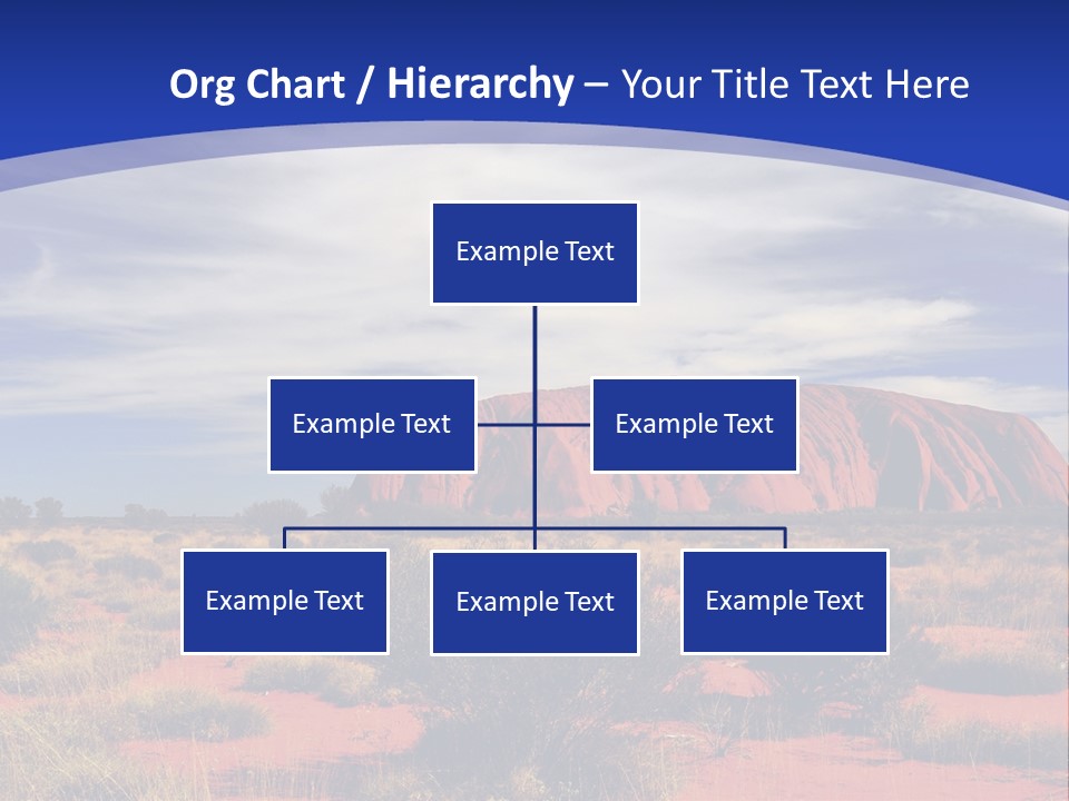 Red Kata Kjuta National Park PowerPoint Template