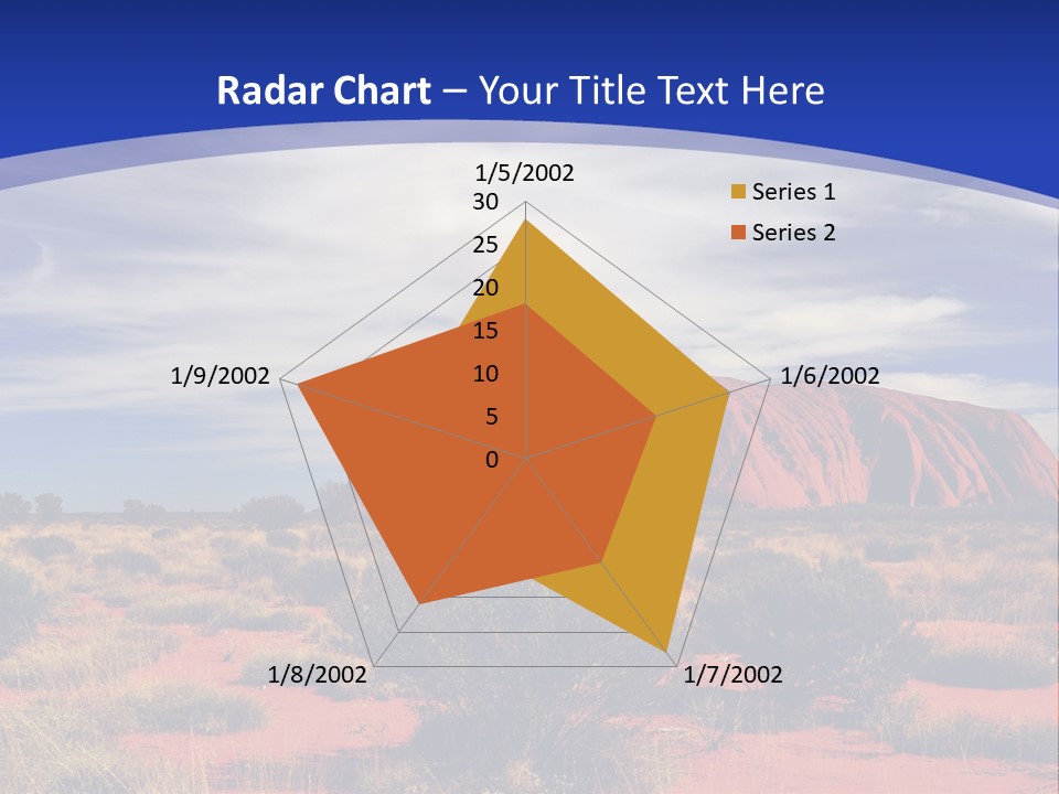 Red Kata Kjuta National Park PowerPoint Template
