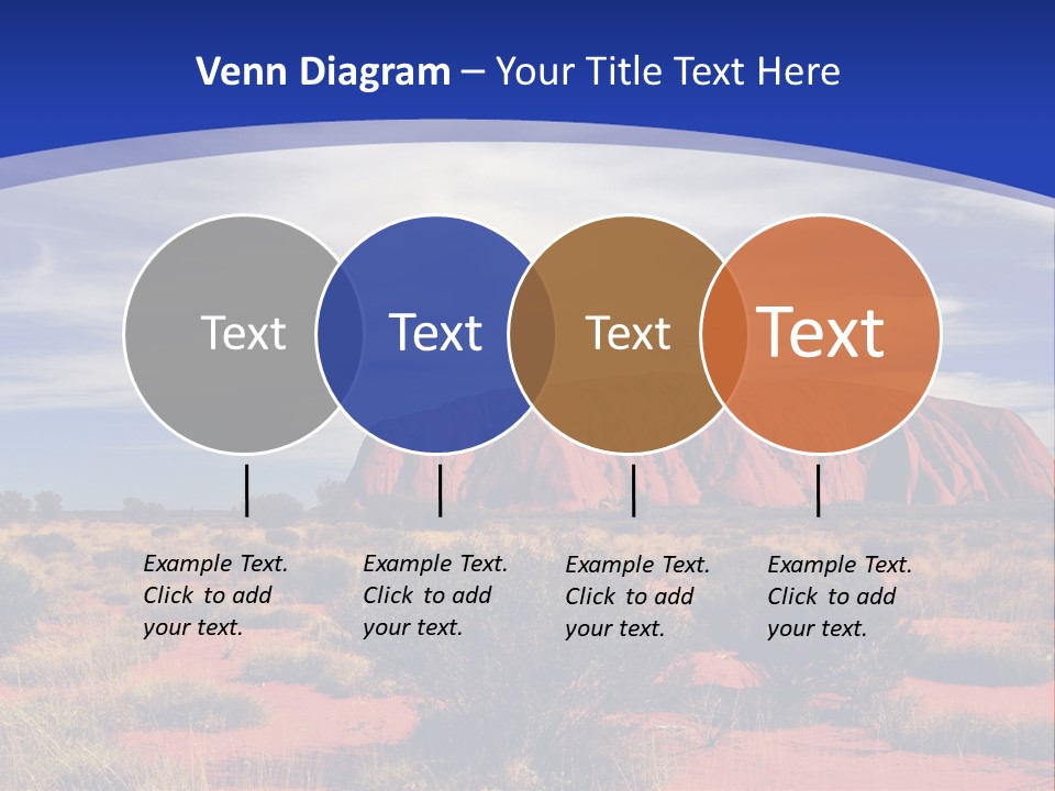 Red Kata Kjuta National Park PowerPoint Template