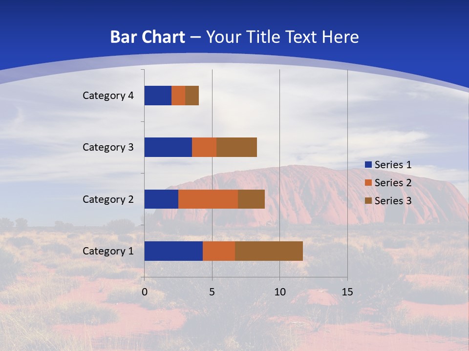 Red Kata Kjuta National Park PowerPoint Template