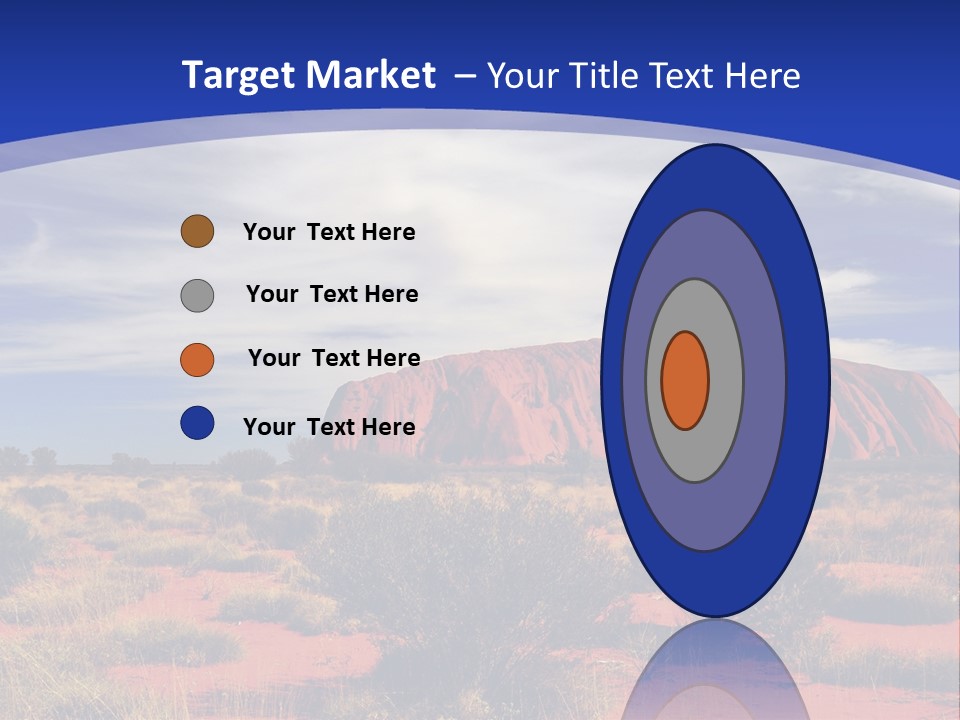 Red Kata Kjuta National Park PowerPoint Template