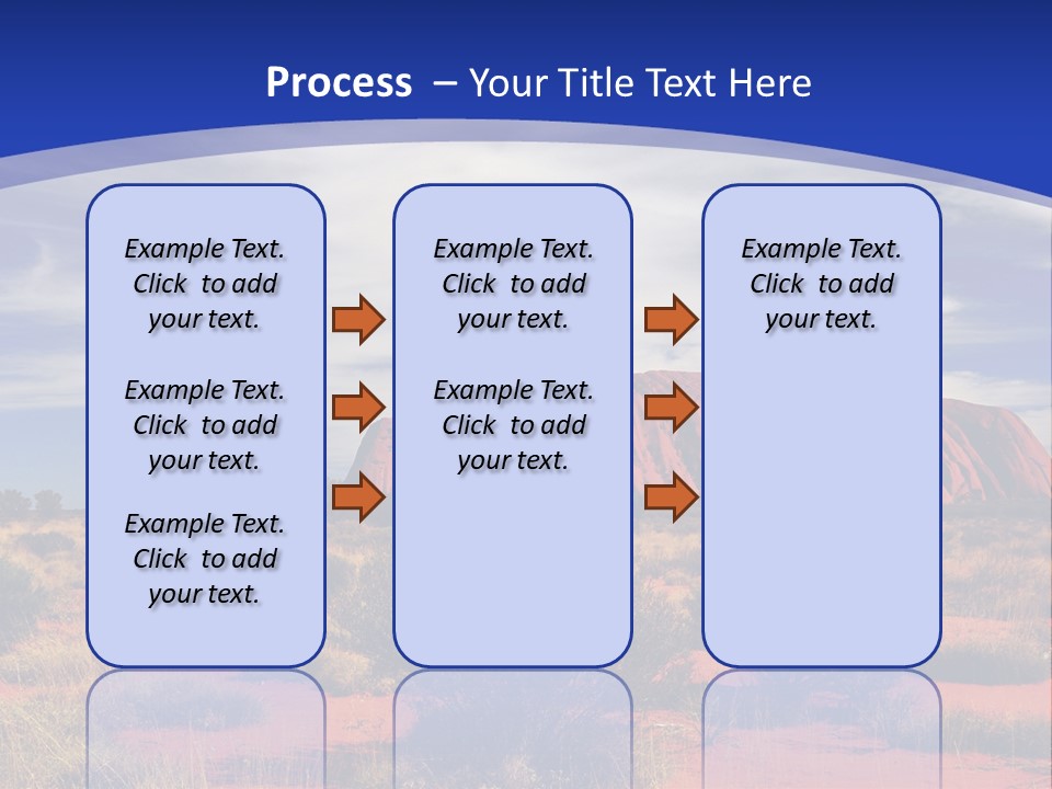 Red Kata Kjuta National Park PowerPoint Template