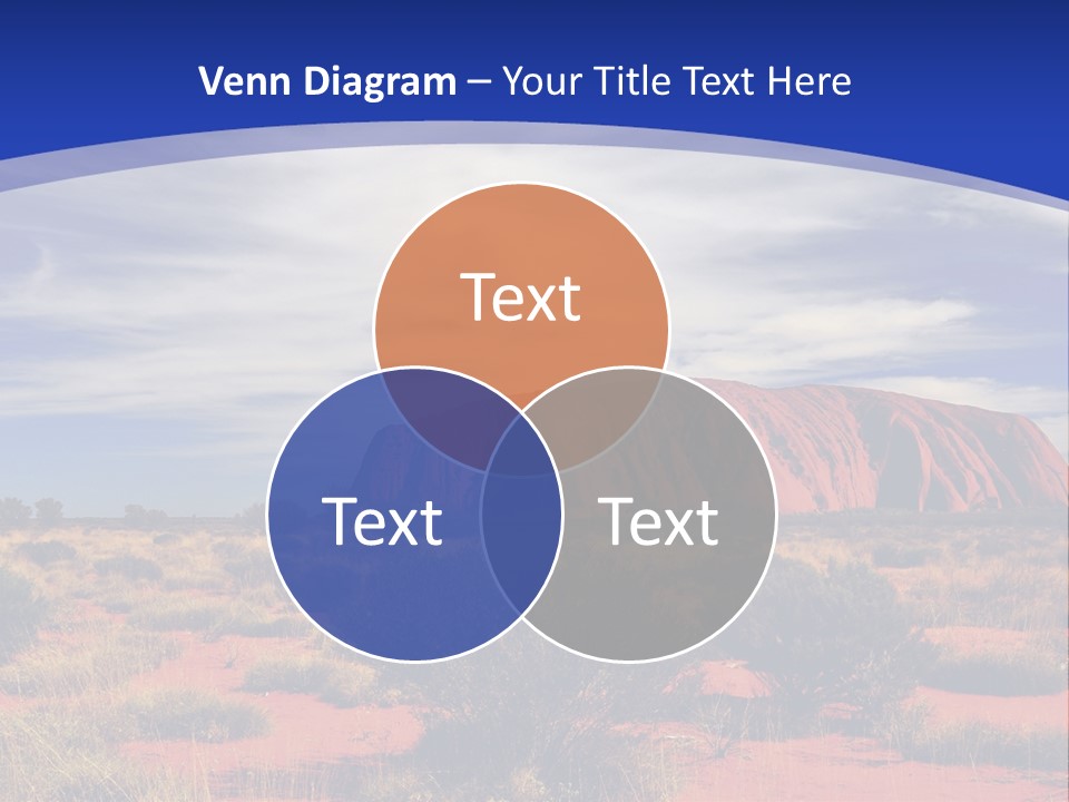 Red Kata Kjuta National Park PowerPoint Template