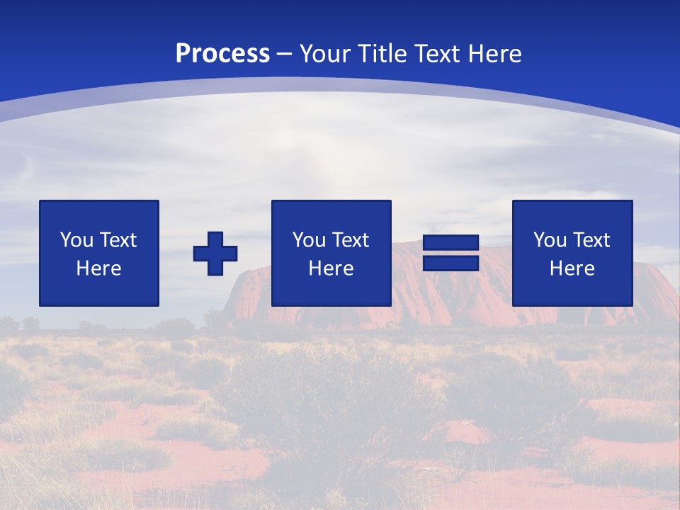 Red Kata Kjuta National Park PowerPoint Template