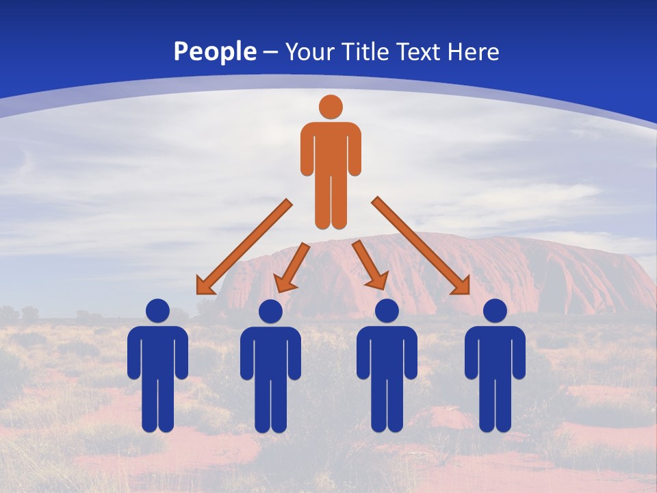 Red Kata Kjuta National Park PowerPoint Template