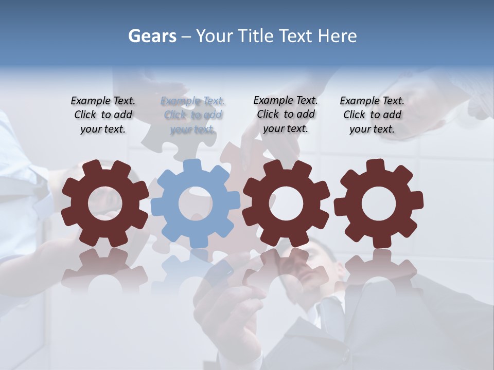 Success Group Together PowerPoint Template