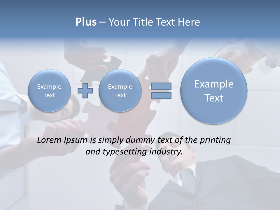 Success Group Together PowerPoint Template