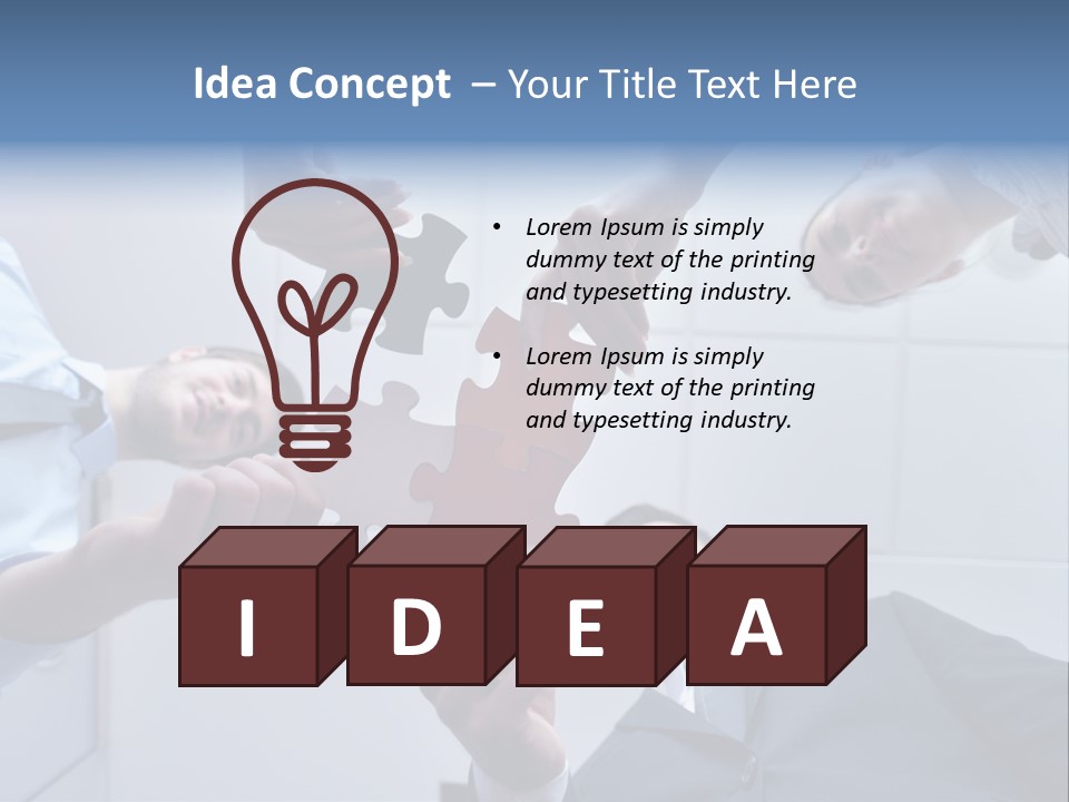 Success Group Together PowerPoint Template