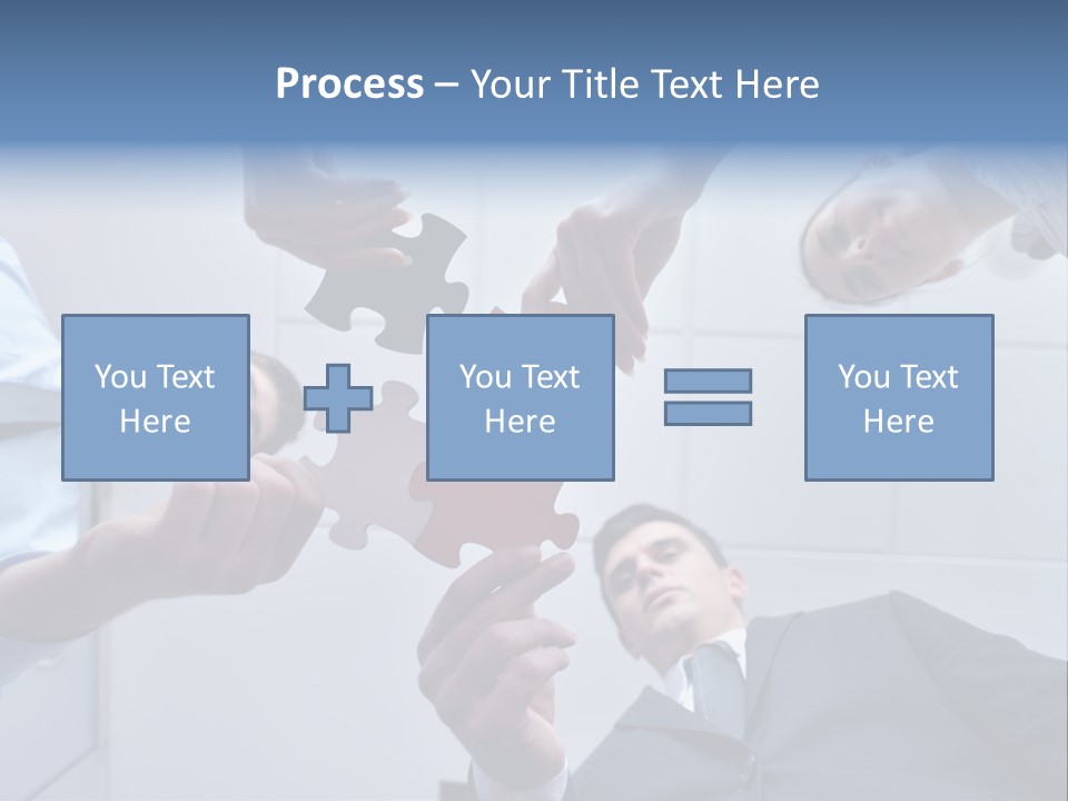Success Group Together PowerPoint Template