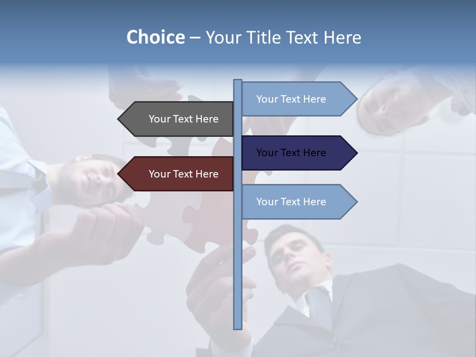 Success Group Together PowerPoint Template