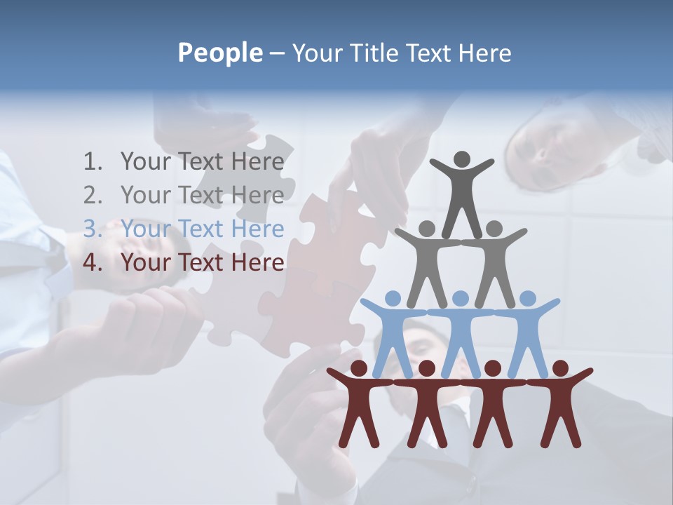 Success Group Together PowerPoint Template