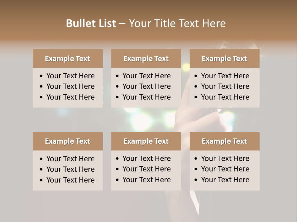 Sing Instrument Vintage PowerPoint Template