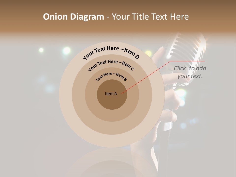 Sing Instrument Vintage PowerPoint Template