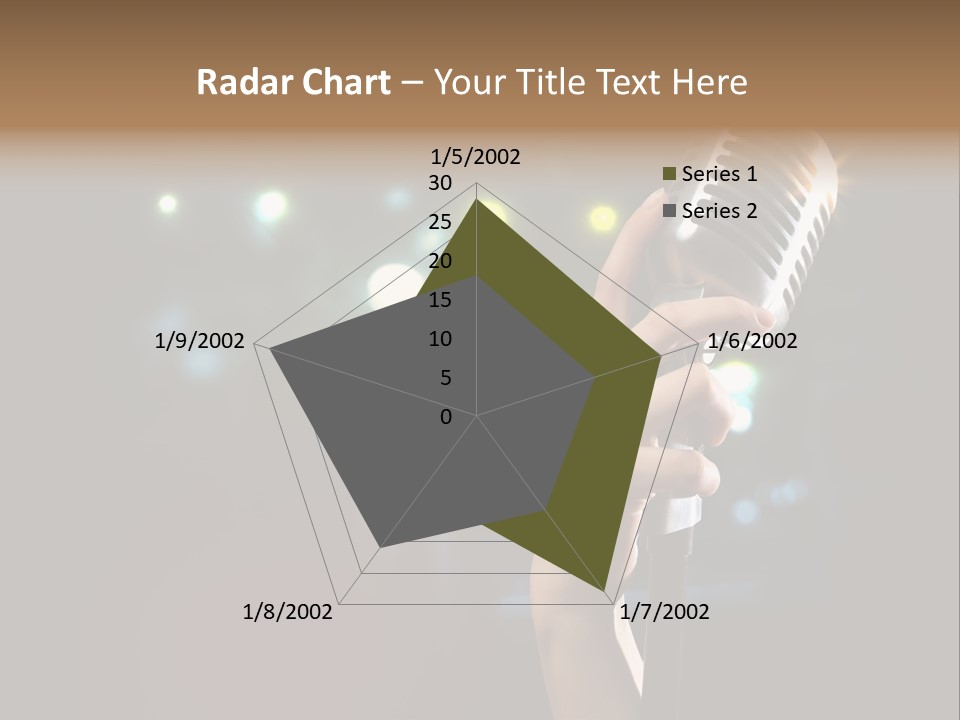 Sing Instrument Vintage PowerPoint Template