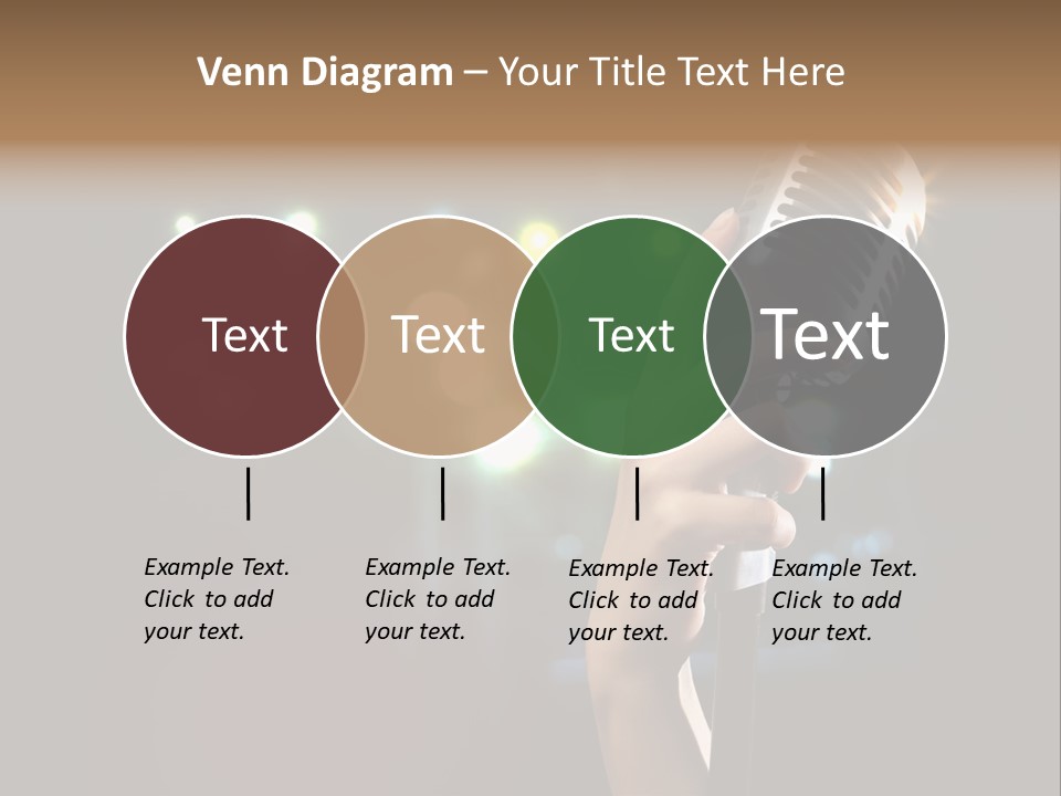 Sing Instrument Vintage PowerPoint Template