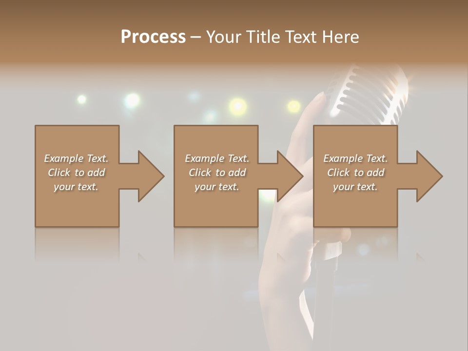 Sing Instrument Vintage PowerPoint Template