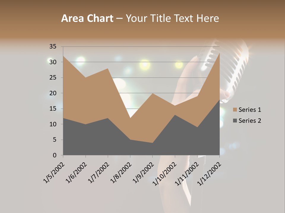 Sing Instrument Vintage PowerPoint Template