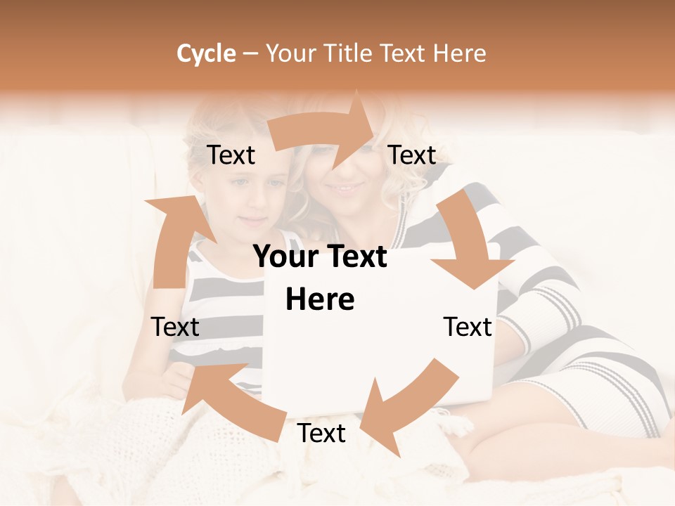 Female Together Education PowerPoint Template