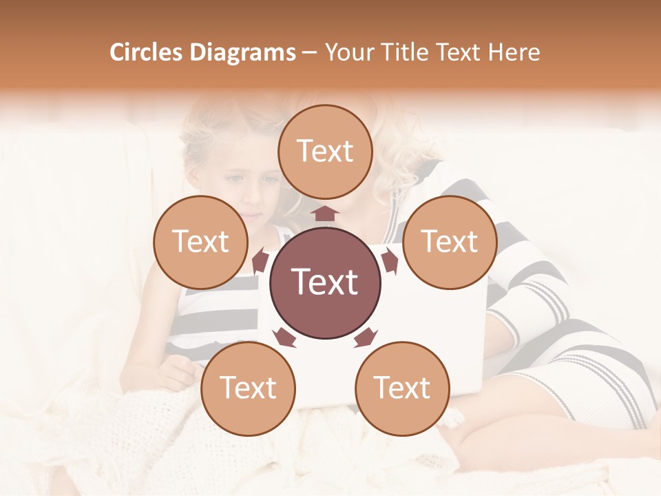 Female Together Education PowerPoint Template