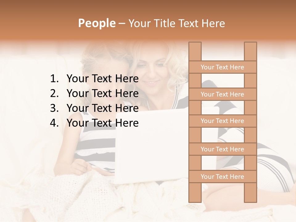 Female Together Education PowerPoint Template