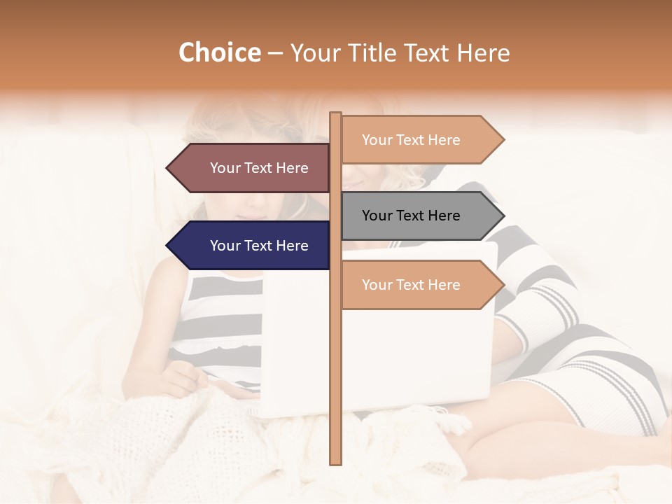 Female Together Education PowerPoint Template