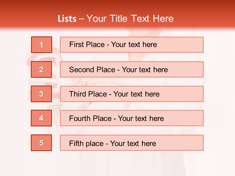 Hygiene Healthcare Dentist PowerPoint Template