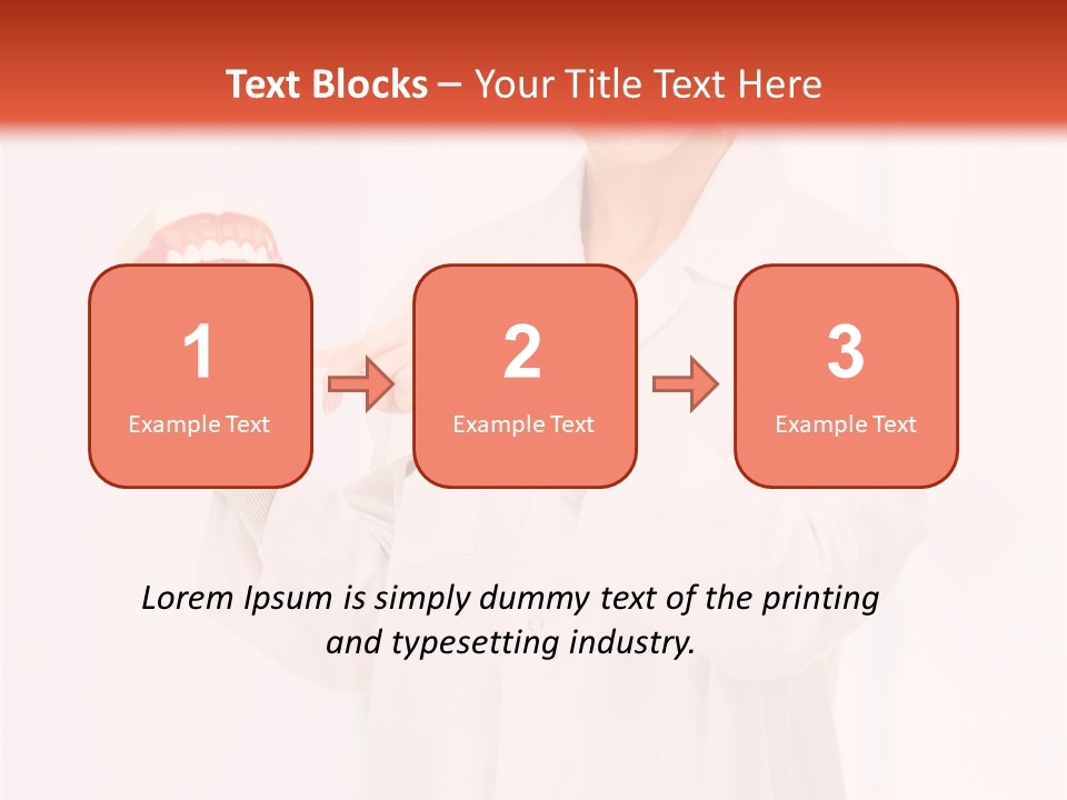Hygiene Healthcare Dentist PowerPoint Template