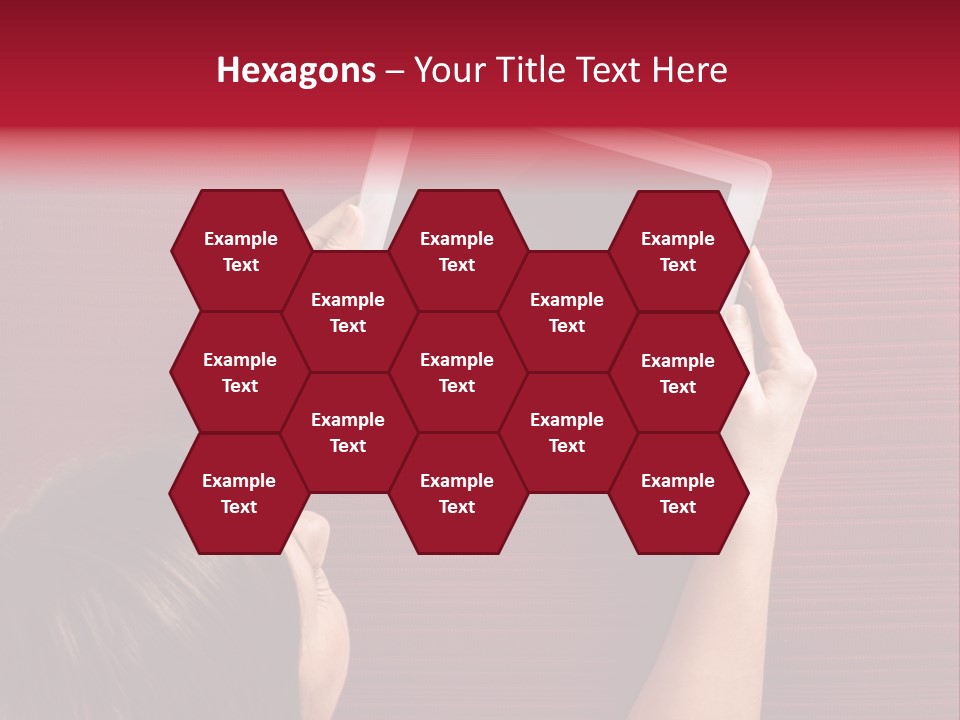 Desk Internet Tablet PowerPoint Template